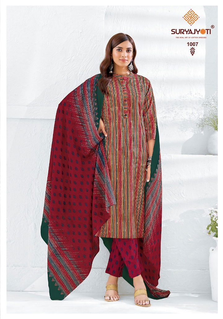 Suryajyoti Poshak Vol 1 Printed Readymade Suits Catalog